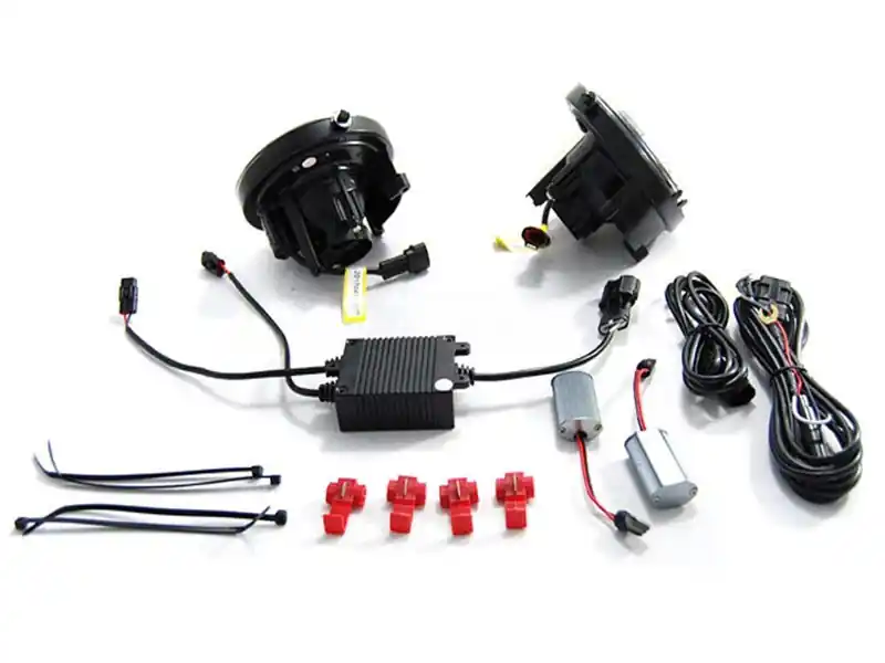 Ofertă specială Kit de proiectoare cu ochi de înger potrivit pentru Mini Cooper R55/R56/R57/R58/R59/R60 crom, stânga + dreapta