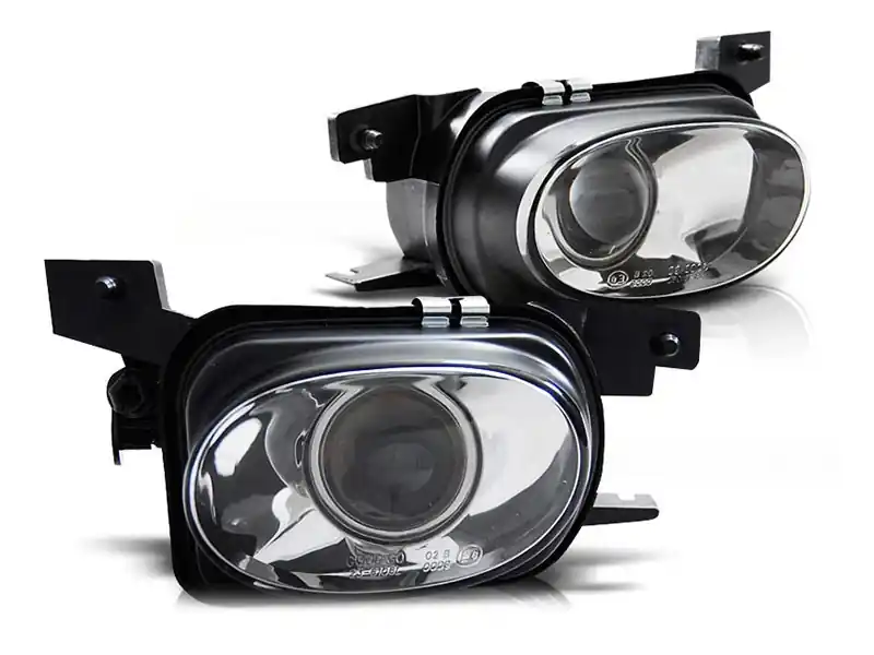 Kit de proiectoare A Design cu lentilă potrivit pentru Mercedes E-Class W211 2003-2006 crom, stânga + dreapta Transport gratuit