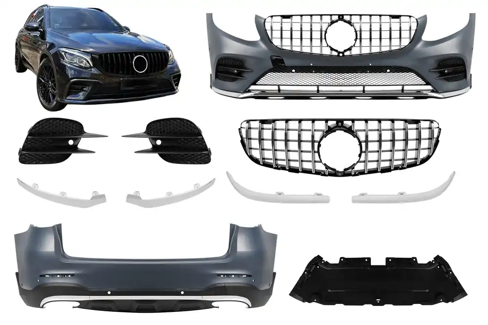 Pachet de tuning tip 43 potrivit pentru Mercedes GLC SUV X253 2015-2019 Livrare rapidă