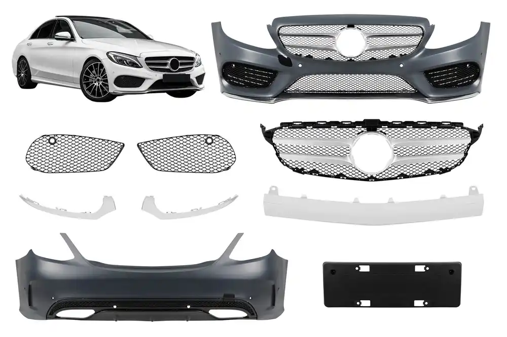 Cel mai bun preț Pachet de tuning tip Sport Line potrivit pentru Mercedes C-Class W205 2014-2020