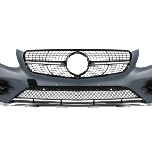 Bara frontală A Design Line potrivită pentru Mercedes GLC SUV X253 2015-2019 Lichidare de stoc