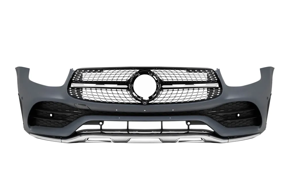 Bara frontală A Design Line potrivită pentru Mercedes GLC SUV X253 2019-2022 Premium
