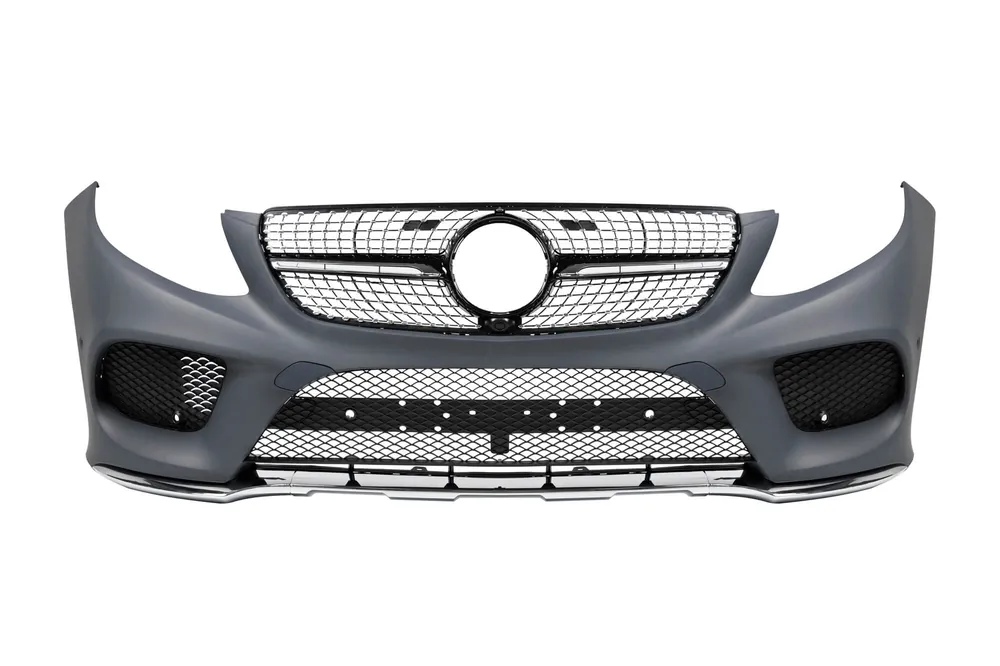 Bara frontală A Design Line potrivită pentru Mercedes GLE SUV W166 2015-2019 Premium