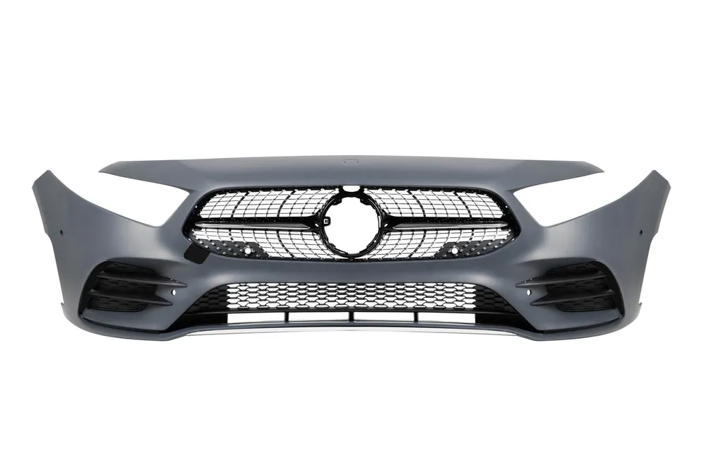 Bumper frontal A Design line potrivit pentru Mercedes A-Class hatchback W177, sedan A177 2018-2023 Mai ieftin