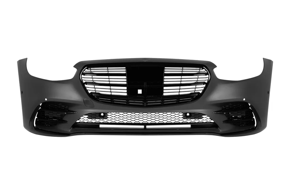Preferatul clienților Bara frontală A Design Line potrivită pentru Mercedes S-Class W223 după 2020, cu grilă neagră