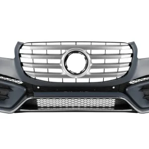 Bara frontală A Design Line cu grilă crom/neagră potrivită pentru Mercedes GLS X167 2020-2024 și după 2024 Super ofertă