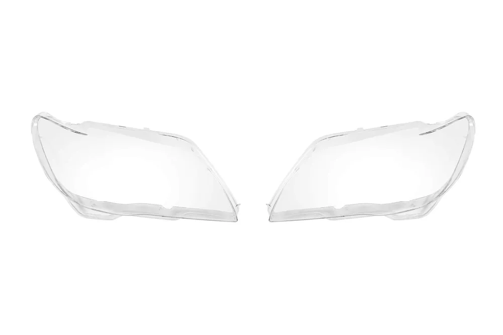 Preț mic Set de sticlă pentru faruri potrivit pentru BMW Seria 7 E65, E66 2005-2008, stânga și dreapta