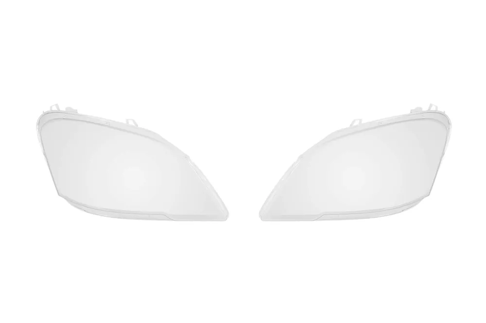 Reducere de preț Set de sticlă pentru faruri potrivit pentru Mercedes ML W164 2008-2011, stânga și dreapta