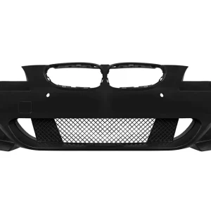 Bara frontală M Technik potrivită pentru BMW Seria 5 E60 sedan, E61 touring 2004-2007 cu PDC, cu duze de spălare, fără faruri de ceață Lichidare de stoc