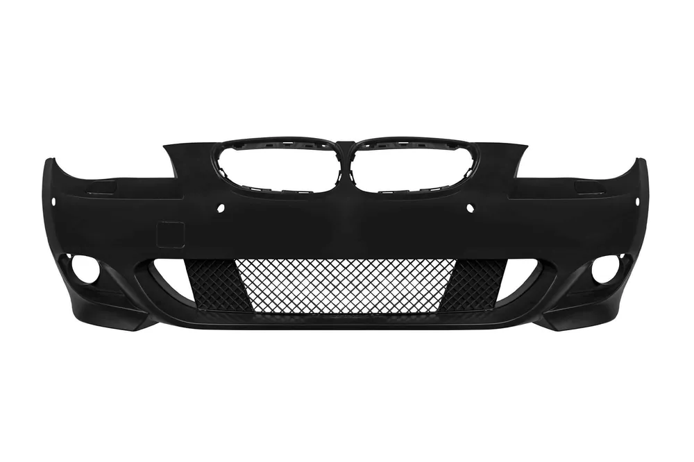 Bara frontală M Technik potrivită pentru BMW Seria 5 E60 sedan, E61 touring 2004-2007 cu PDC, cu duze de spălare, fără faruri de ceață Lichidare de stoc