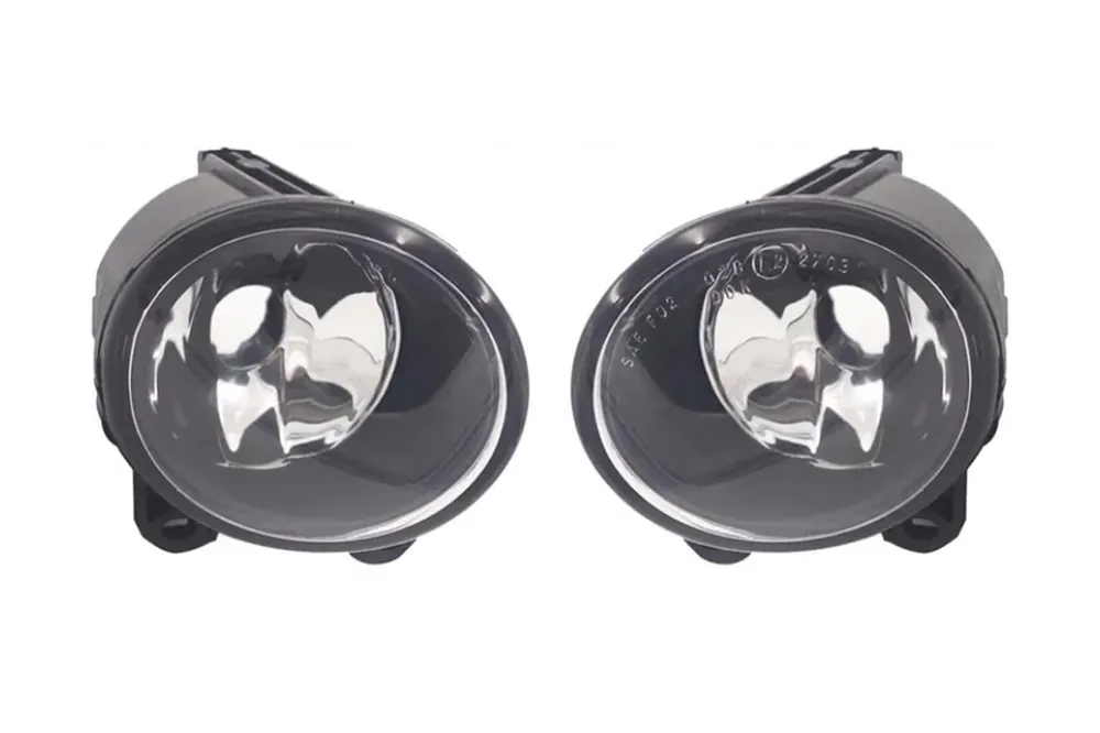 Plată sigură Kit de proiectoare M technik potrivit pentru BMW Seria 3 E92, E93 2007-2009, Seria 5 F10, F11 2010-2013 crom, stânga + dreapta
