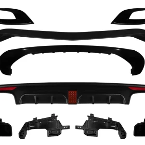 Brabus bara frontală și spate A Design potrivită pentru Mercedes S-Class W222 2013-2017 cu țevi de eșapament Cumpără acum