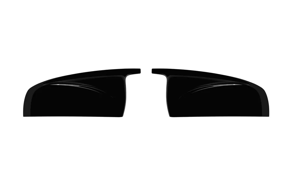 Retur ușor Capace tip M pentru oglinzi potrivite pentru BMW X5 E70 2007-2013, X6 E71 2008-2014, lac negru