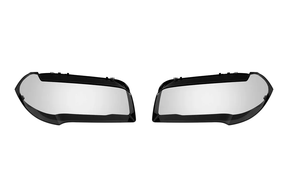 Cel mai vândut Set de sticlă pentru faruri potrivit pentru BMW X3 E83 2004-2010, stânga și dreapta
