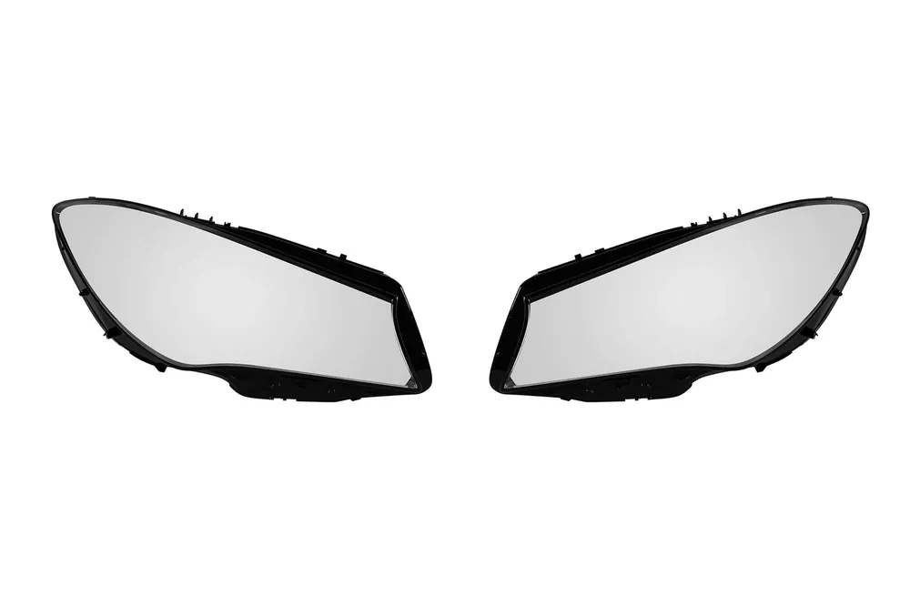 Livrare rapidă Set de sticlă pentru faruri potrivit pentru Mercedes CLA C117 2016-2018, stânga și dreapta