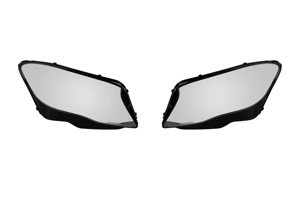 Reducere de preț Set de sticlă pentru faruri potrivit pentru Mercedes GLA X156 2013-2016, stânga și dreapta