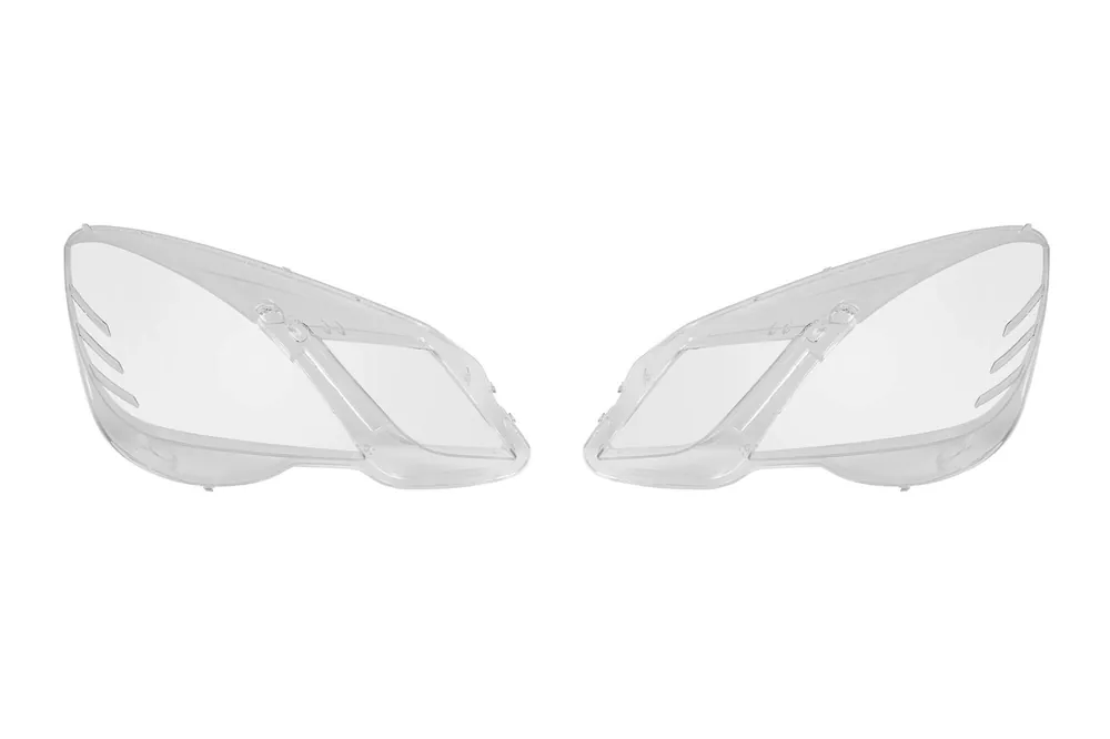Preț redus Set de sticlă pentru faruri potrivit pentru Mercedes E-Class W212 2009-2012, stânga și dreapta