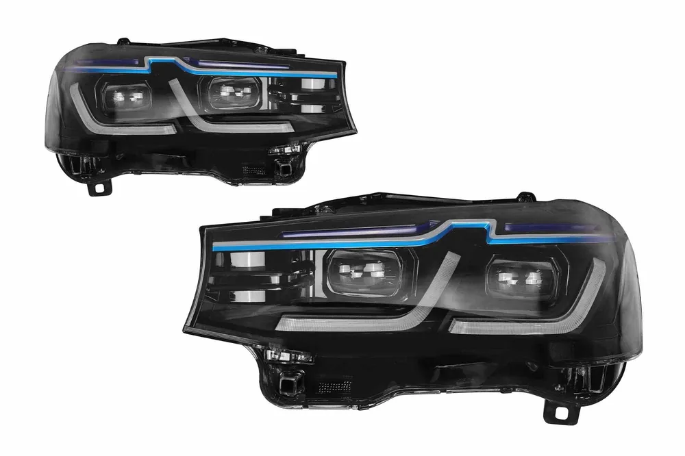Set de faruri LED potrivit pentru BMW X3 F25 2013-2016 pentru modelul echipat cu faruri xenon Ieftin