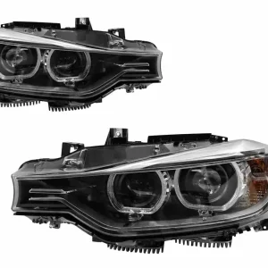 Super ofertă Kit de faruri xenon potrivit pentru BMW Seria 3 F30 sedan, F31 touring 2013-2015 pentru modelele cu faruri halogen din fabrică