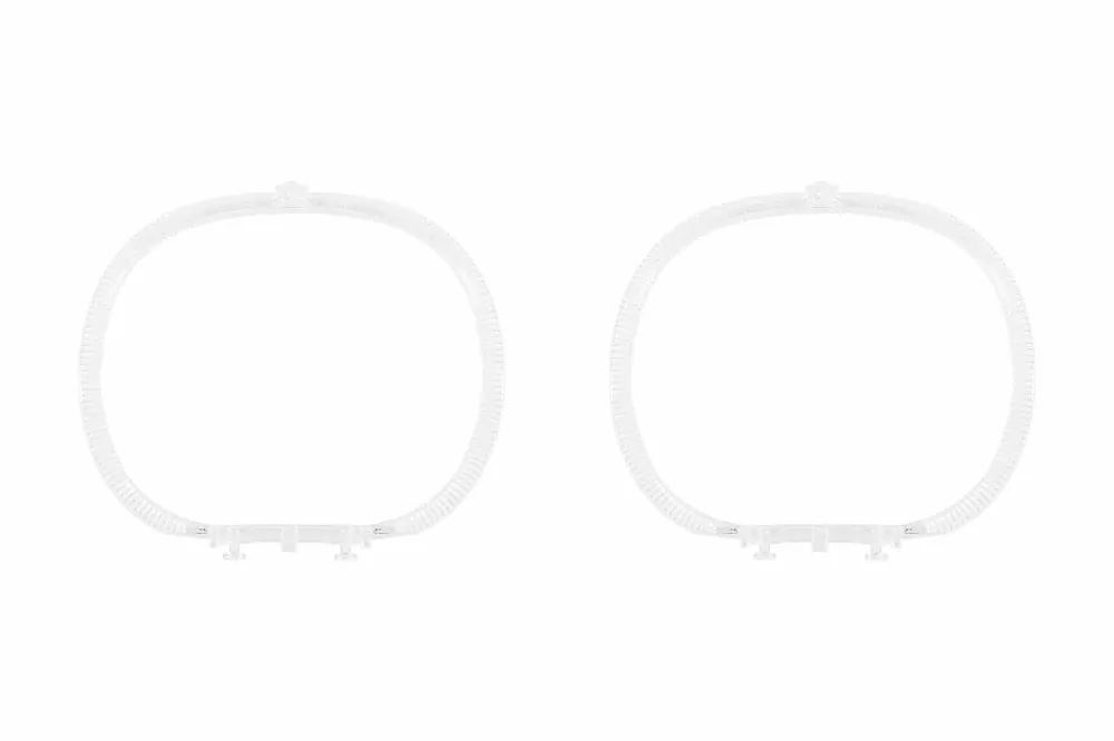 Set de ghiduri de lumină potrivit pentru inel mare pe BMW Seria 1 F20 2010-2019 pentru modelul cu xenon din fabrică, stânga și dreapta Chilipir