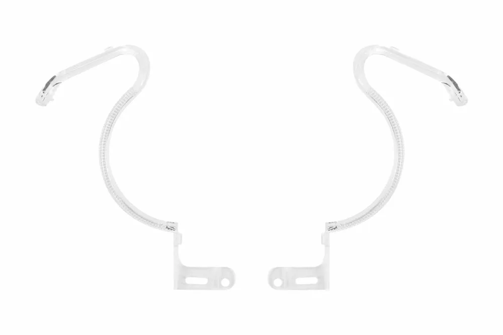 Set de ghiduri de lumină potrivit pentru arcul exterior al BMW X1 E84 2009-2013 pentru modelul cu faruri xenon, stânga și dreapta Chilipir