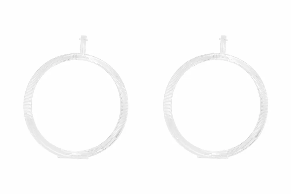 Set de ghiduri de lumină potrivit pentru inel mic pe BMW X5 E70 2007-2013, stânga și dreapta Livrare gratuită