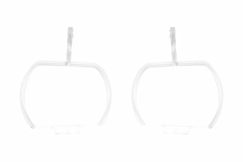Set de ghiduri de lumină potrivit pentru inel mic pe BMW X5 F15 2013-2018 pentru modelul cu faruri xenon, stânga și dreapta Lichidare de stoc