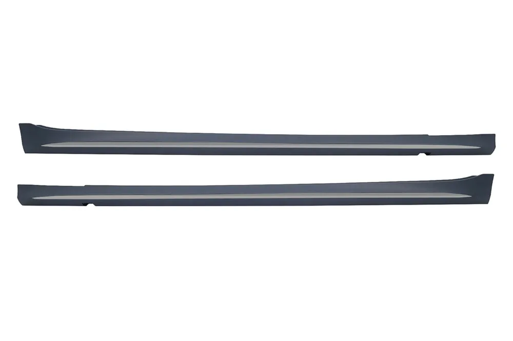 Praguri tip A Design S63 potrivite pentru Mercedes S-Class W223 cu ampatament lung după 2020, cu garnituri din crom fumuriu Cumpără online