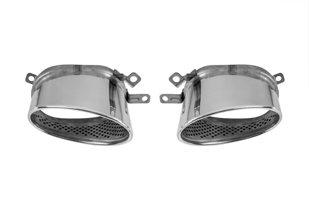 Plată sigură Set de capace cromate tip RS potrivit pentru Audi A6 sedan, break 2016-2018 -O–O-
