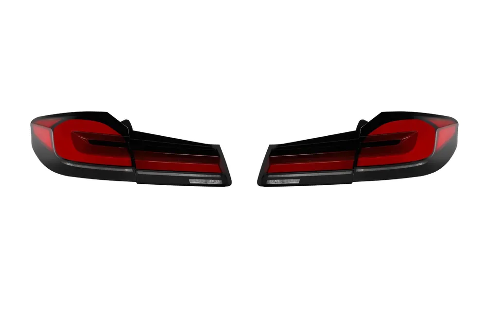 Cel mai bun preț Lumini spate LED de tuning tip LCI potrivite pentru BMW Seria 5 G30 2017-2020, Stânga și Dreapta