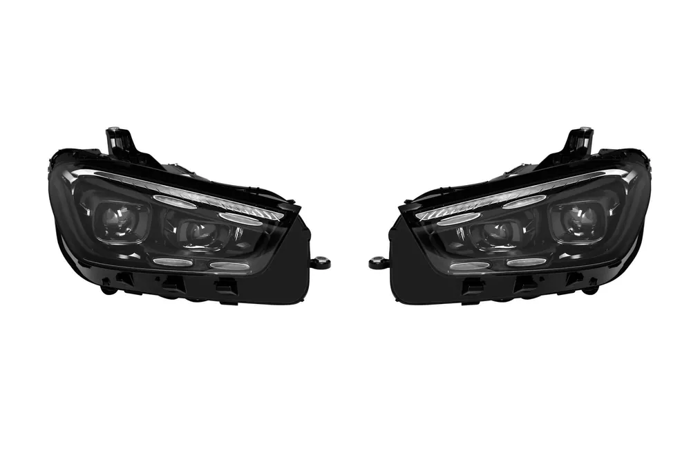 Disponibil imediat Kit de faruri LED de tuning potrivit pentru Mercedes GLE SUV W167, GLE Coupe C167 2019-2023