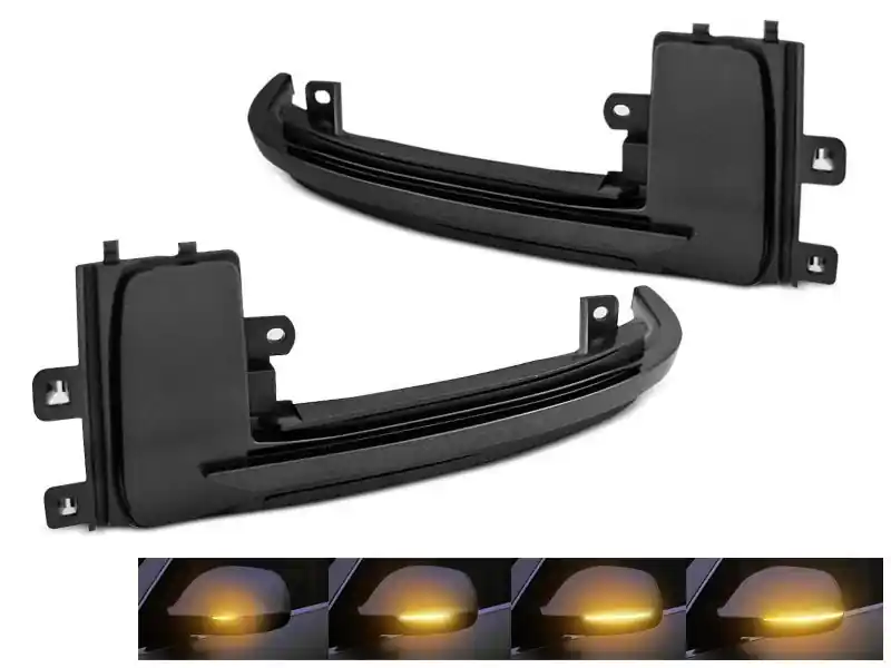 Semnale LED de tunning potrivite pentru oglinzile laterale ale Audi A3 2010-2012, A4 2010-2015, A5 2010-2016, RS5 2013-2015, S4 2010-2015, S5 2010-2016 Plată securizată