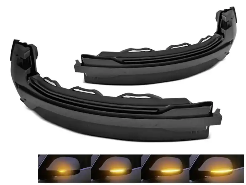 Semnale de întoarcere LED potrivite pentru oglinzile laterale ale Audi A3 8V 2013-2018 Chilipir