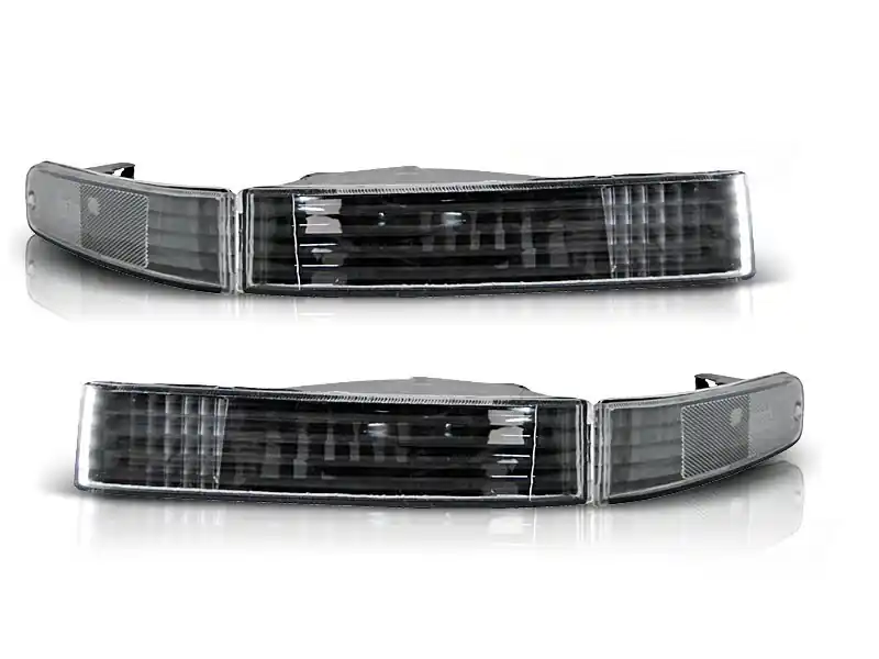 Set de semnalizatoare de tuning potrivit pentru faruri pentru Honda Prelude 1992-1997 cu bază neagră stânga + dreapta Cumpărături sigure