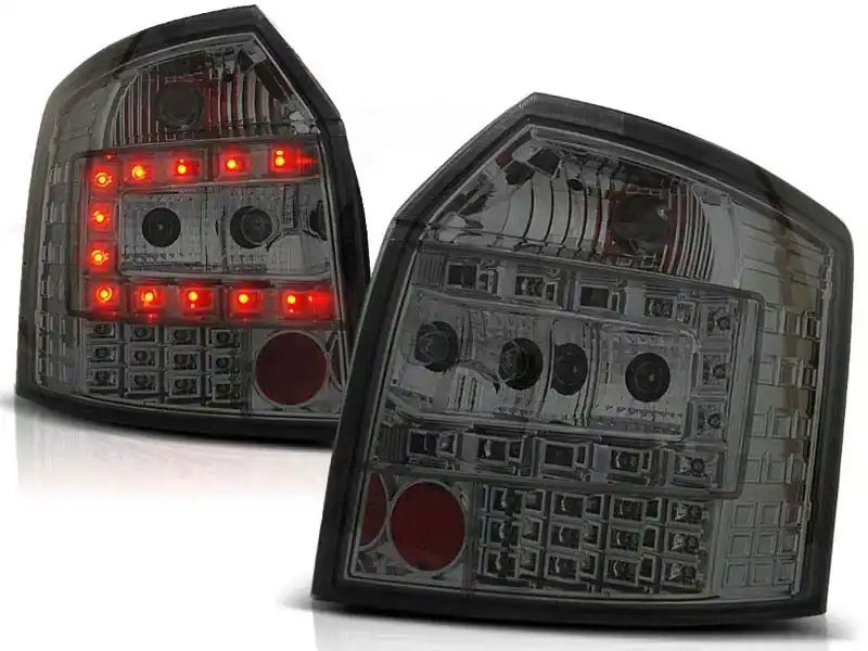 Set de stopuri LED de tuning potrivit pentru Audi A4 10.2000-10.2004 break, stânga și dreapta Promoție