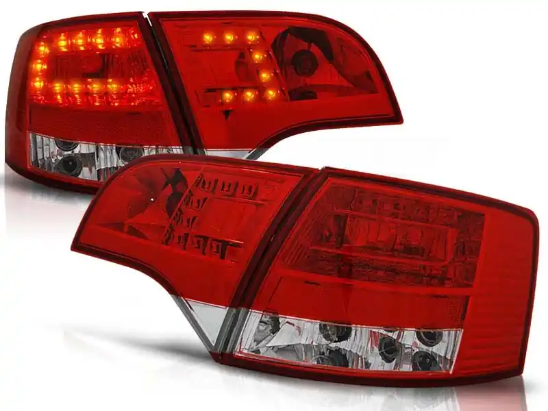 Set de stopuri LED de tuning potrivit pentru Audi A4 B7 11.2004-03.2008 break, stânga și dreapta Ofertă limitată