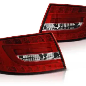 Super ofertă Kit de stopuri LED de tuning potrivit pentru Audi A6 C6 04.2004-2008 sedan, versiune fără stopuri LED din fabrică (conector cu 6 pini), stânga și dreapta