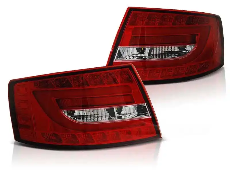 Super ofertă Kit de stopuri LED de tuning potrivit pentru Audi A6 C6 04.2004-2008 sedan, versiune fără stopuri LED din fabrică (conector cu 6 pini), stânga și dreapta