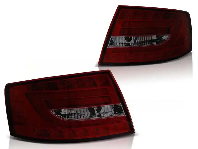 Kit de stopuri LED de tuning potrivit pentru Audi A6 C6 04.2004-2008 sedan, versiune fără stopuri LED din fabrică (conector cu 6 pini), stânga și dreapta Discount