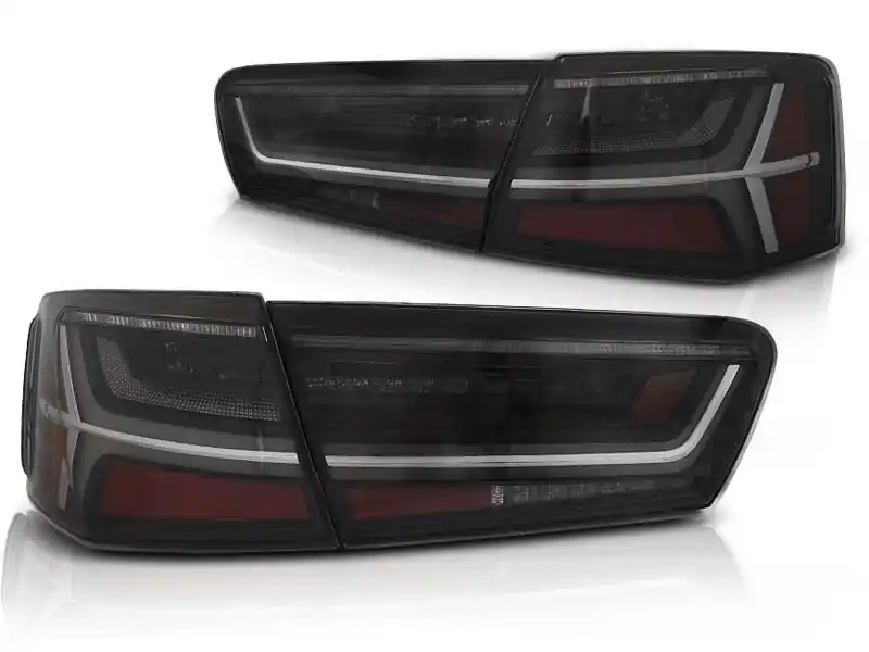 Preferatul clienților Set de stopuri LED de tuning potrivit pentru Audi A6 C7 2011-2014 fumurii, stânga și dreapta