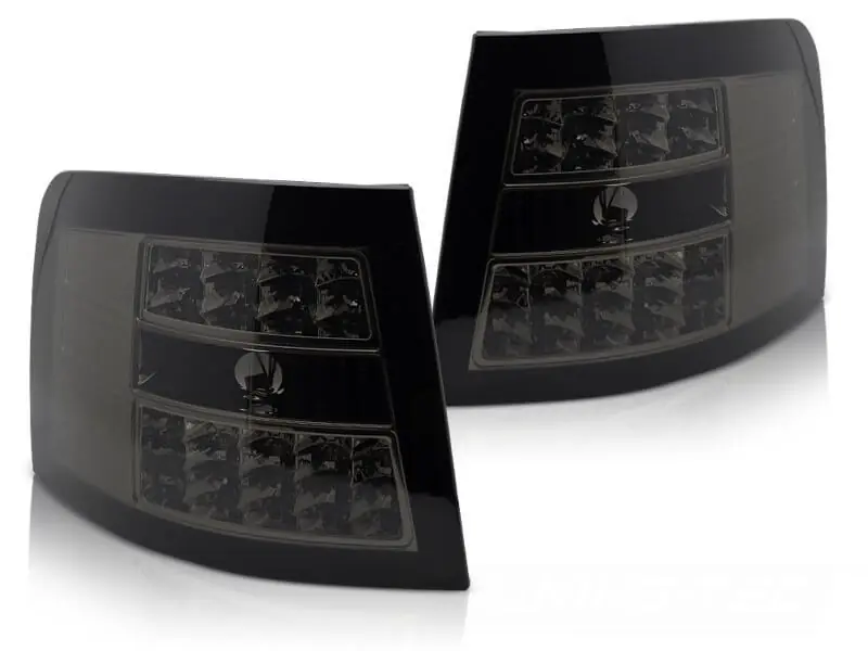 Set de stopuri LED de tuning potrivit pentru Audi A6 C5 break 1997-2004 fumurii, stânga și dreapta Reducere de preț