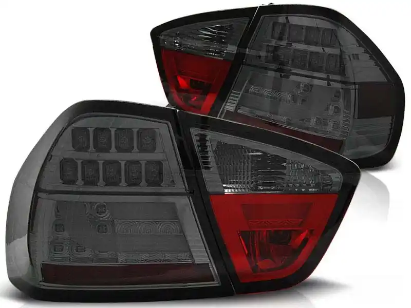 Plată securizată Set de stopuri LED de tuning potrivit pentru BMW E90 03.2005-08.2008, stânga și dreapta