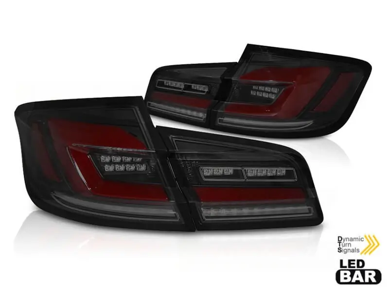 Set de stopuri LED de tuning potrivit pentru BMW Seria 5 F10 2010-2016, negru, stânga și dreapta Cumpără acum
