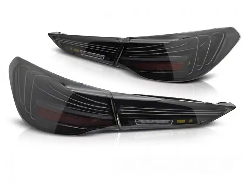 Cel mai vândut Set de stopuri LED potrivit pentru BMW Seria 4 G22 coupe, G23 cabrio după 2020, cu bază fumurie, stânga și dreapta