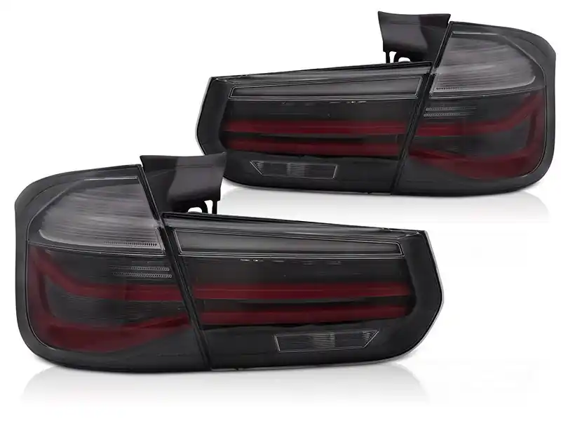 Set de stopuri LED potrivit pentru BMW Seria 3 F31 Touring 2011-2018 cu semnalizatoare dinamice, bază fumurie, stânga și dreapta Transport gratuit
