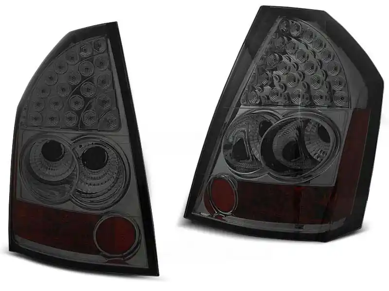 Set de stopuri LED de tuning potrivit pentru Chrysler 300C/300 2009-2010 fumurii, stânga și dreapta Noutate
