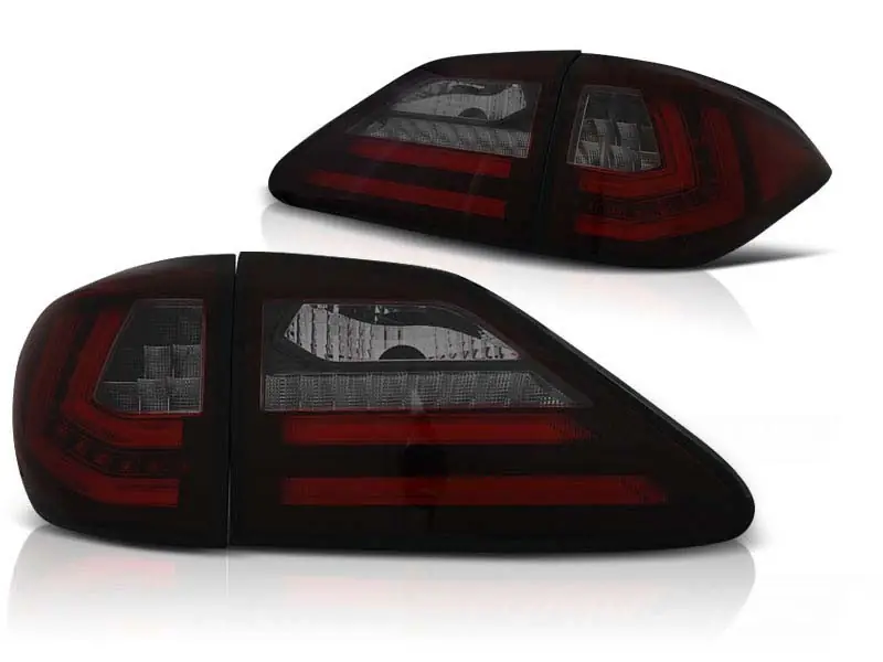 Set de stopuri LED de tuning potrivit pentru Lexus RX III 350 2009-2012 roșu/întunecat, stânga și dreapta Vezi acum