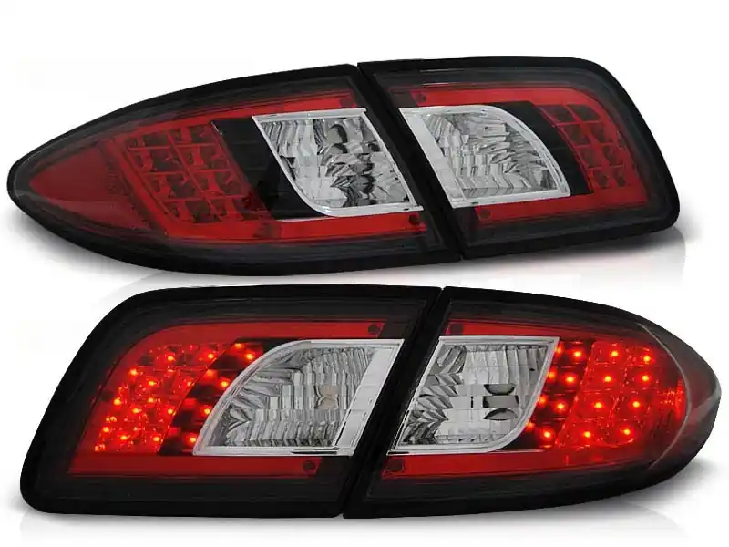Livrare gratuită Set de stopuri LED de tuning potrivit pentru Mazda 6 08.2002-08.2007 sedan, stânga și dreapta