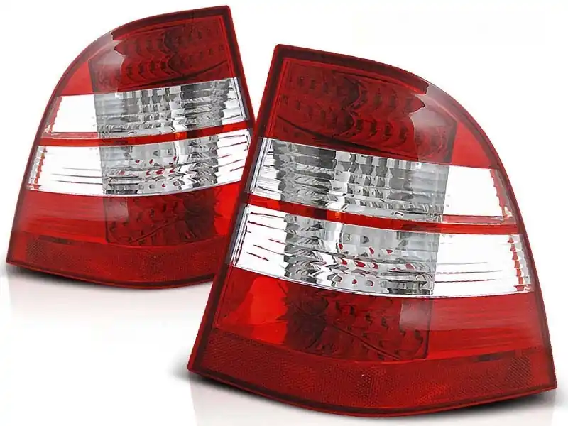 Cumpărături sigure Set de stopuri LED de tuning potrivit pentru Mercedes W163 ML Class 03.1998-2005, stânga și dreapta