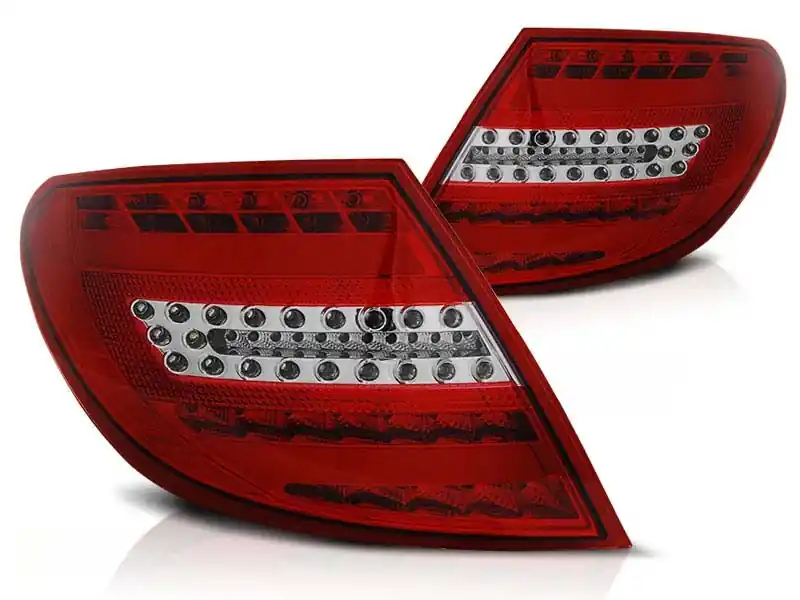 Set de stopuri LED de tuning potrivit pentru Mercedes C-Class W204 2007-2010 sedan, stânga și dreapta Bestseller